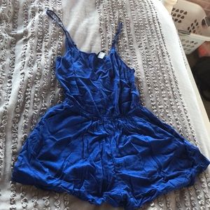 Royal blue H&M romper